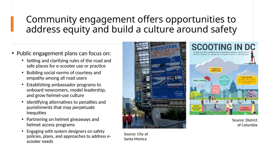 E-scooter Safety Issues and Solutions Project - slide 30 of 38