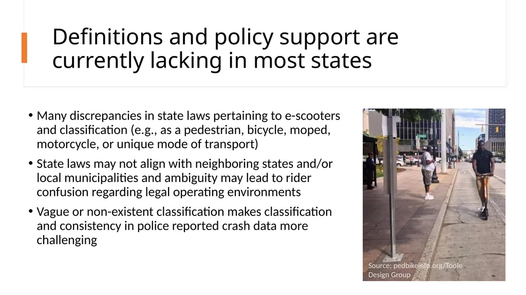 E-scooter Safety Issues and Solutions Project - slide 32 of 38
