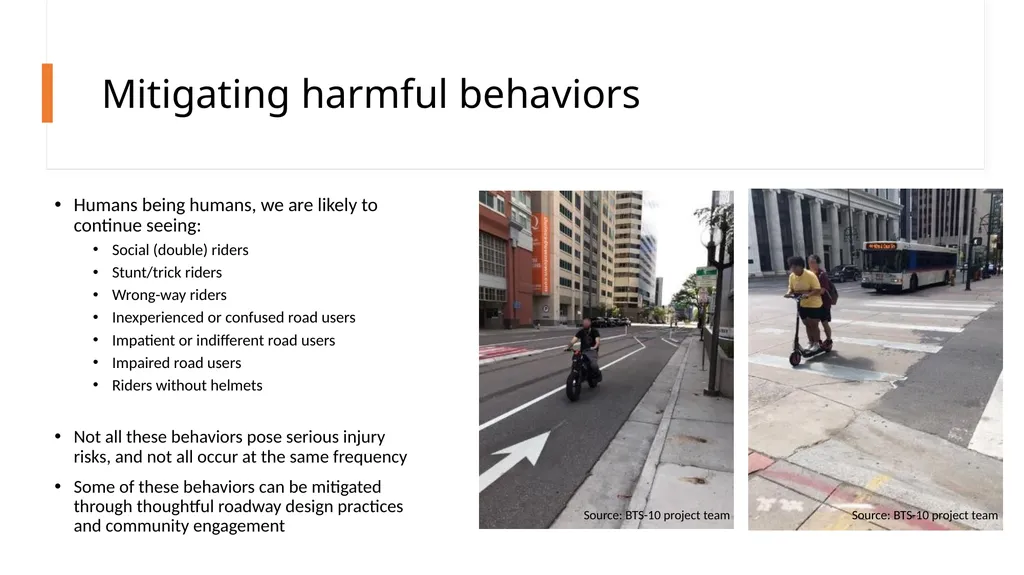 E-scooter Safety Issues and Solutions Project - slide 28 of 38
