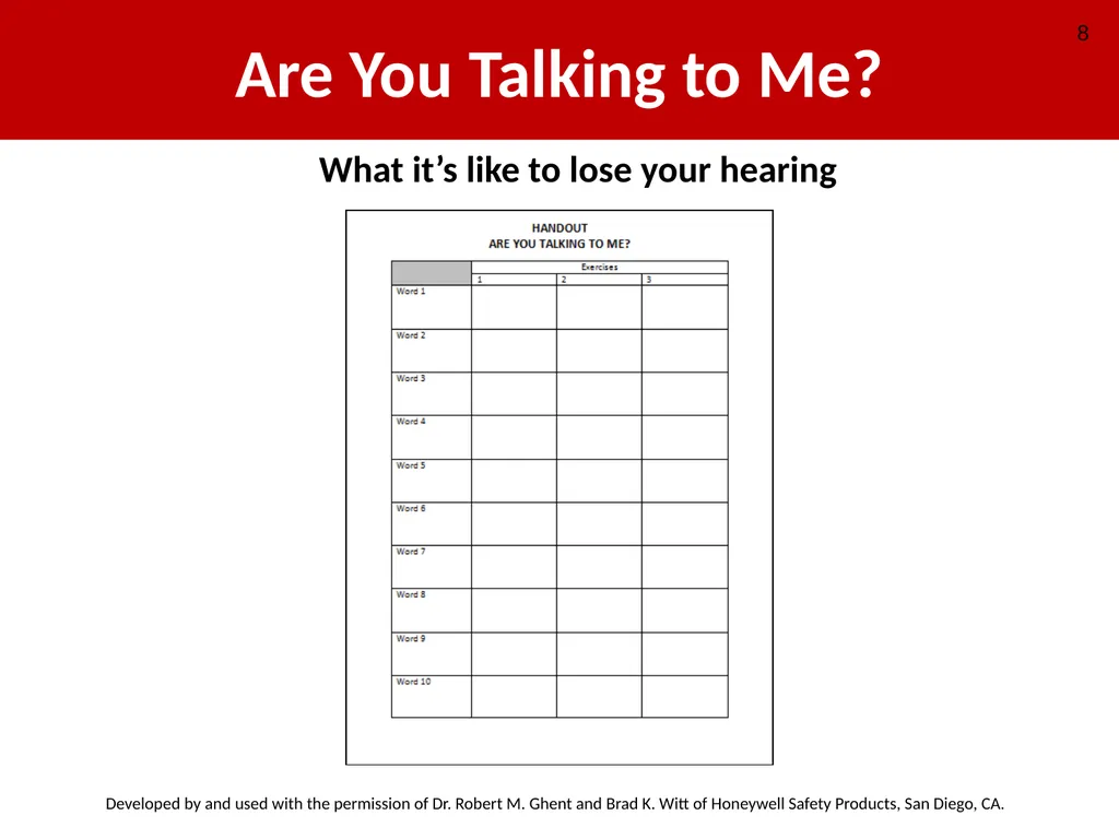 Construction Noise & Hearing Loss Prevention 30 - slide 8 of 31
