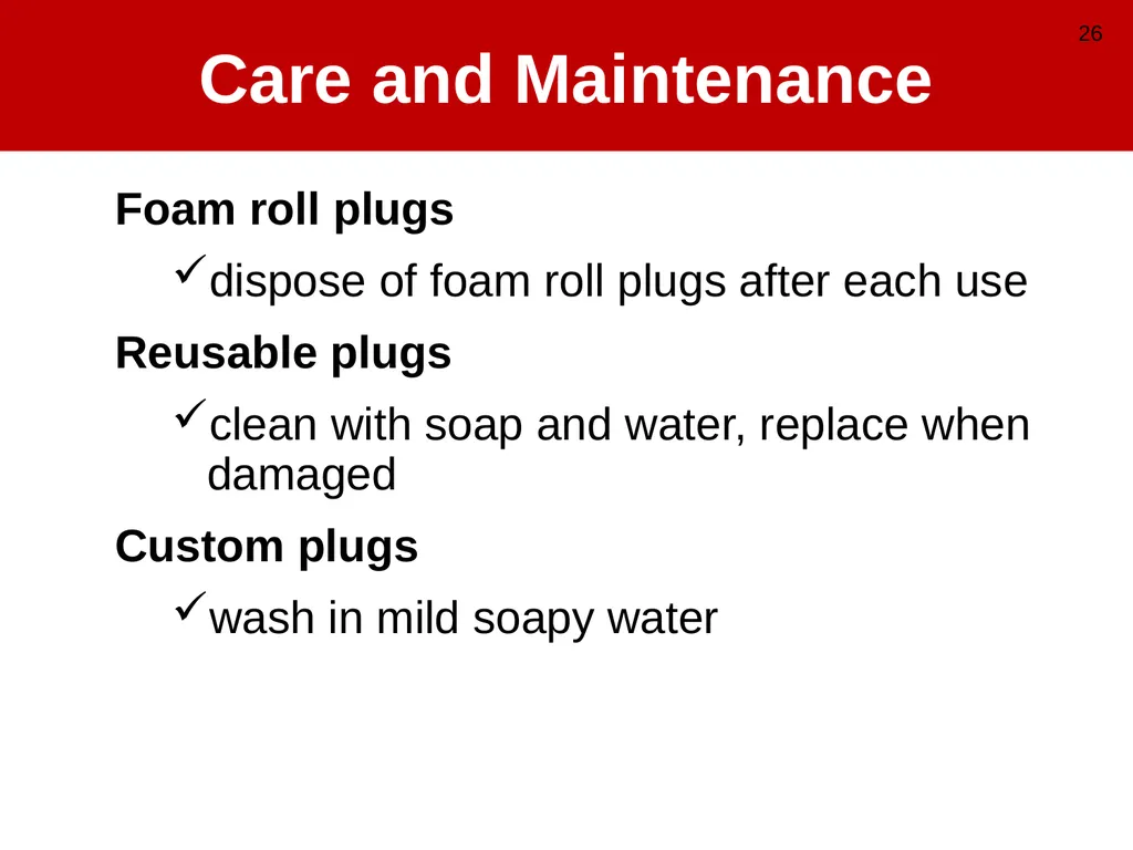 Construction Noise & Hearing Loss Prevention 30 - slide 26 of 31