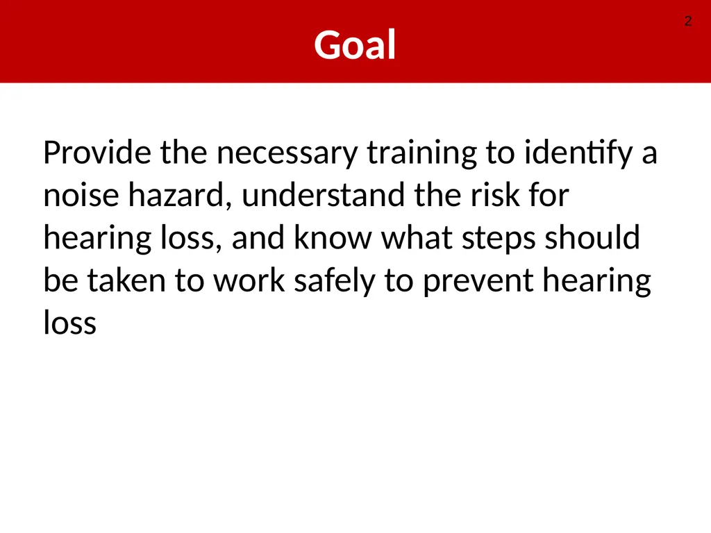 Construction Noise & Hearing Loss Prevention 30 - slide 2 of 31