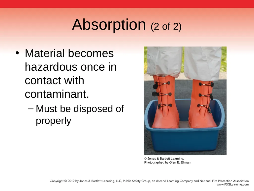 Chapter 9 Technical Decontamination Objectives: - slide 24 of 63