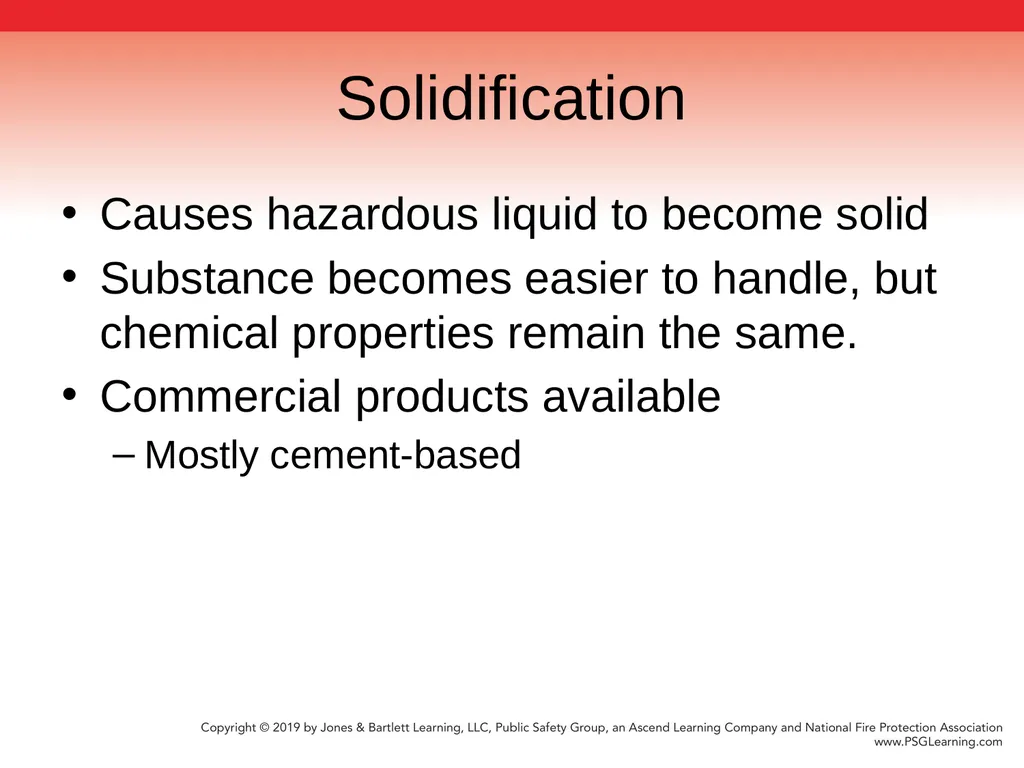 Chapter 9 Technical Decontamination Objectives: - slide 33 of 63
