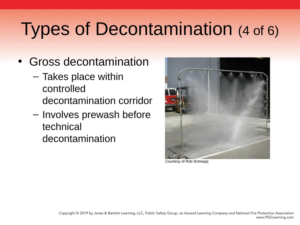 Chapter 9 Technical Decontamination Objectives: - slide 10 of 63