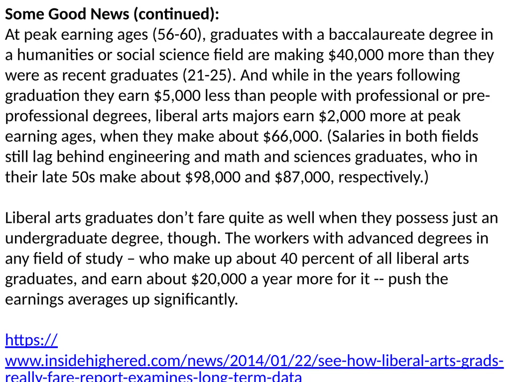 The Job Market in Classics by Randy Pogorzelski - slide 11 of 19