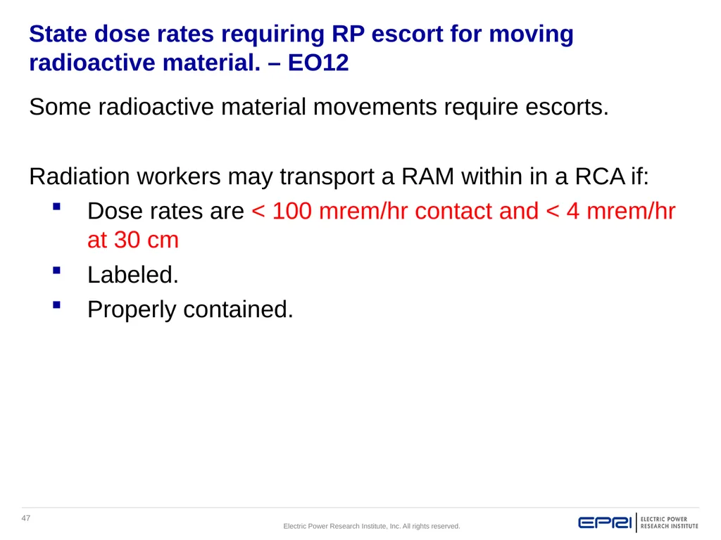 Approved Revision 0: 5/18/2018 Control of - slide 47 of 75