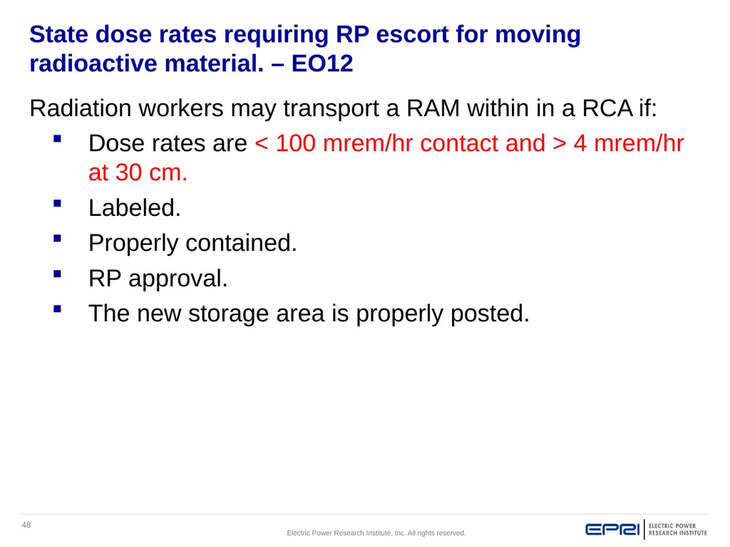 Approved Revision 0: 5/18/2018 Control of - slide 48 of 75