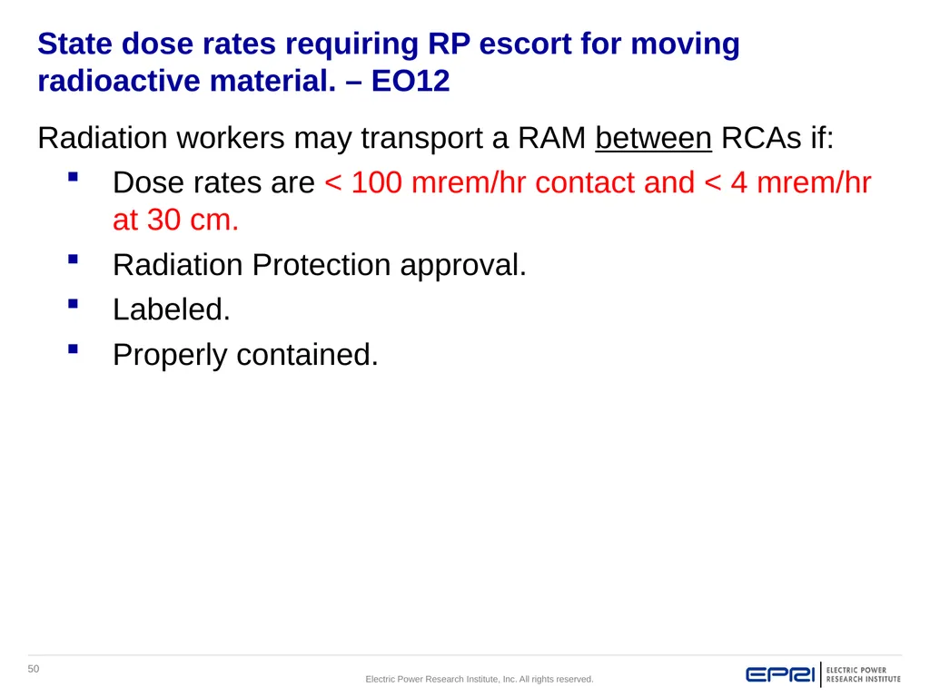 Approved Revision 0: 5/18/2018 Control of - slide 50 of 75