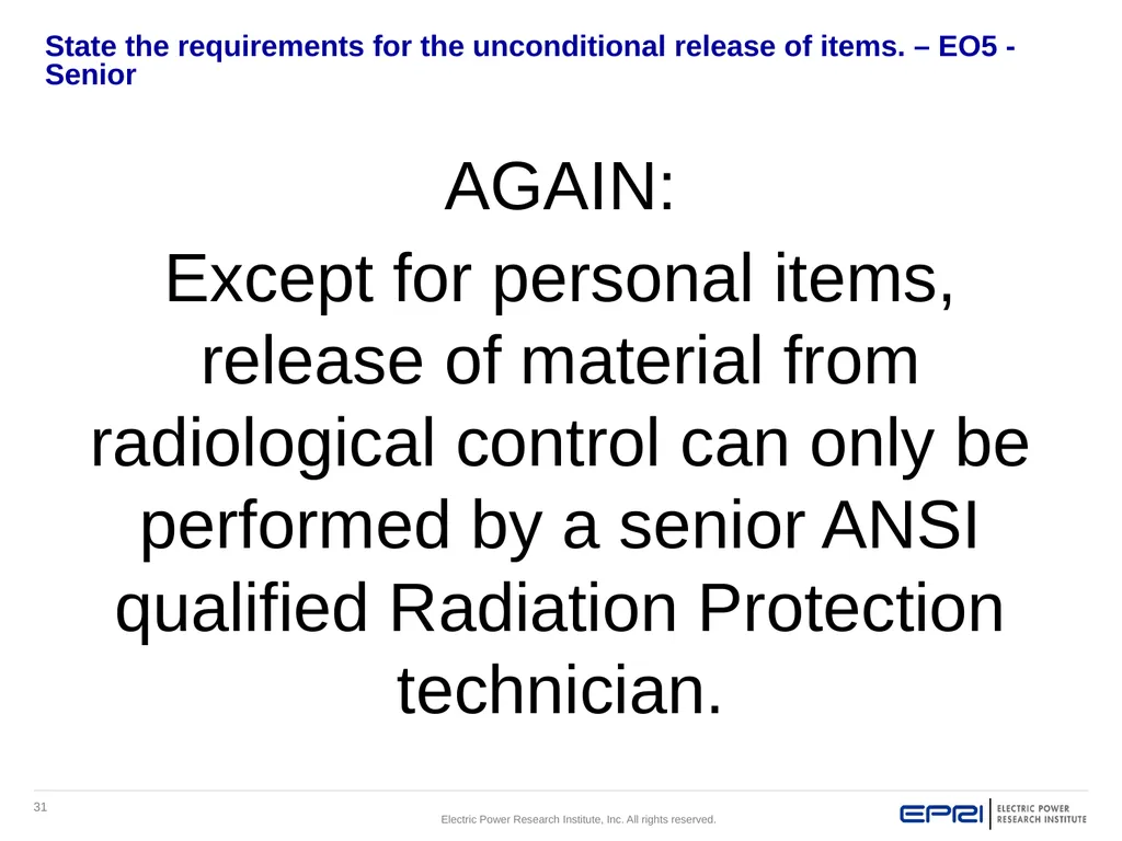 Approved Revision 0: 5/18/2018 Control of - slide 31 of 75