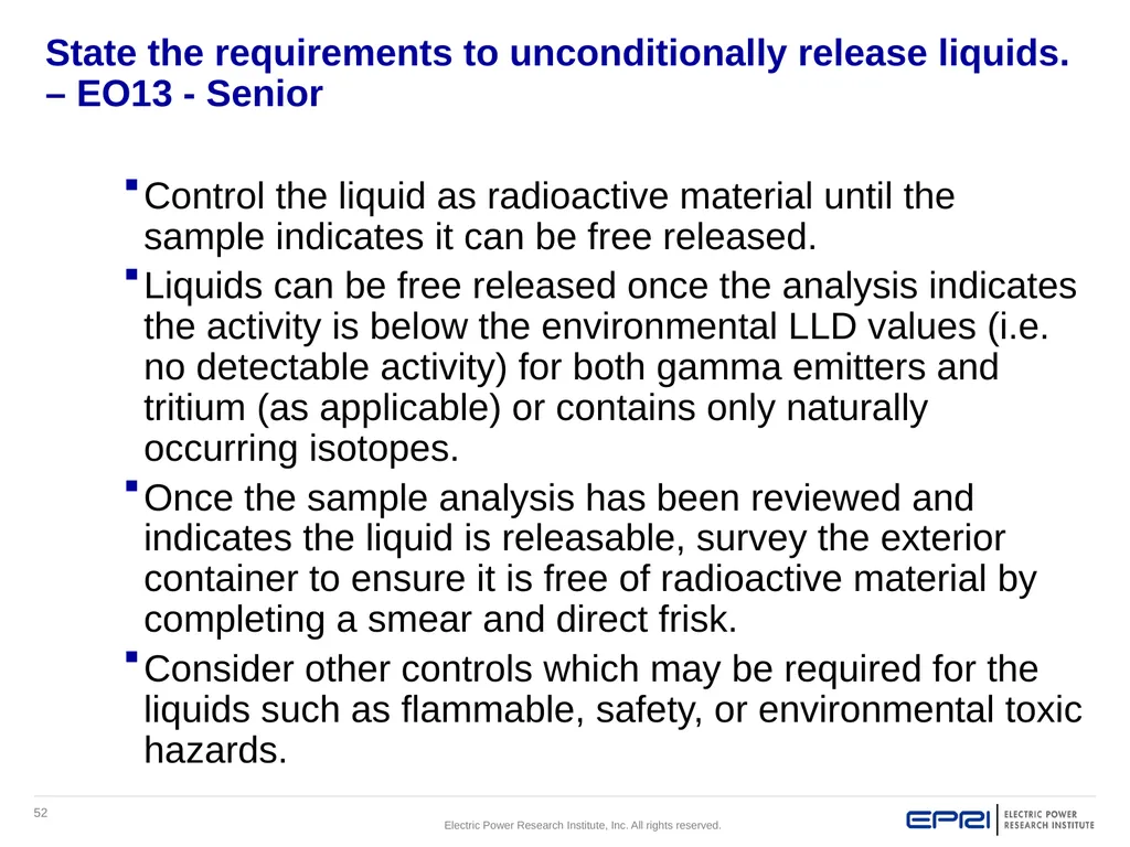 Approved Revision 0: 5/18/2018 Control of - slide 52 of 75