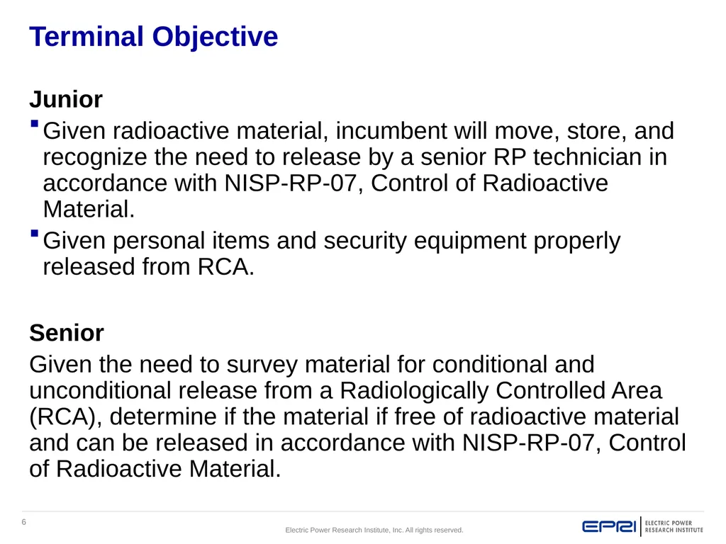 Approved Revision 0: 5/18/2018 Control of - slide 6 of 75