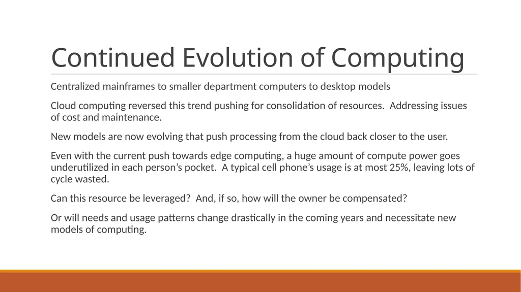 Architecture in the Cloud - slide 20 of 20