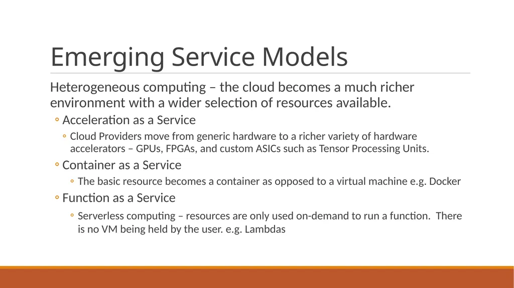 Architecture in the Cloud - slide 18 of 20