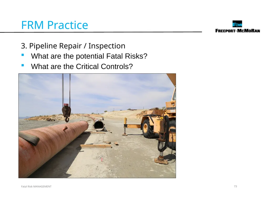 VERSION 2 / JULY 2018 Fatal Risk Management Fatal - slide 73 of 96