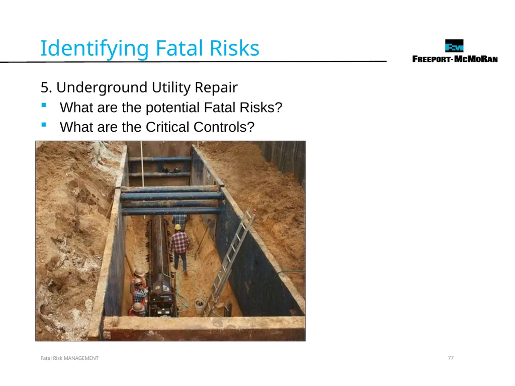 VERSION 2 / JULY 2018 Fatal Risk Management Fatal - slide 77 of 96