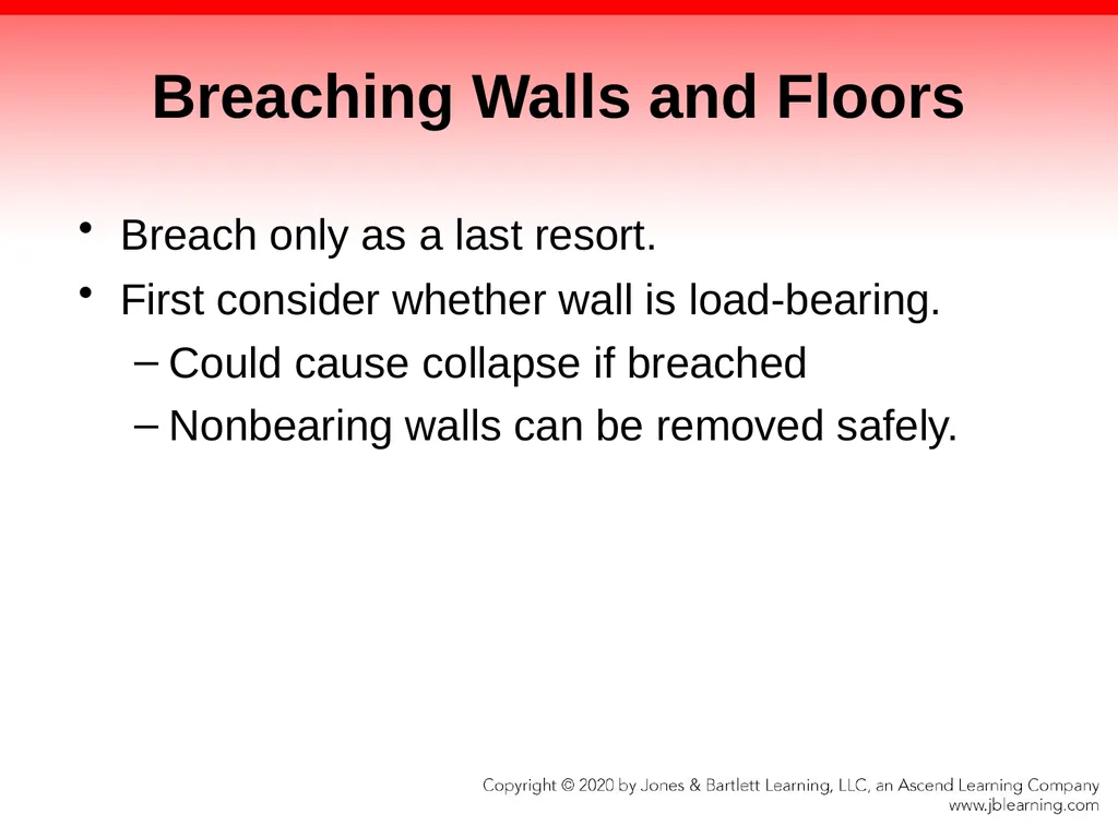 CHAPTER 10 Forcible Entry Knowledge Objectives - slide 82 of 96