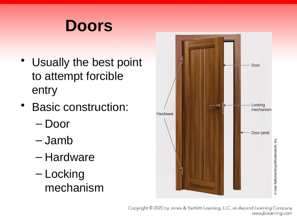 CHAPTER 10 Forcible Entry Knowledge Objectives - slide 35 of 96