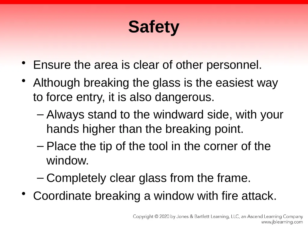 CHAPTER 10 Forcible Entry Knowledge Objectives - slide 51 of 96