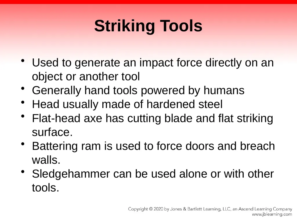 CHAPTER 10 Forcible Entry Knowledge Objectives - slide 21 of 96