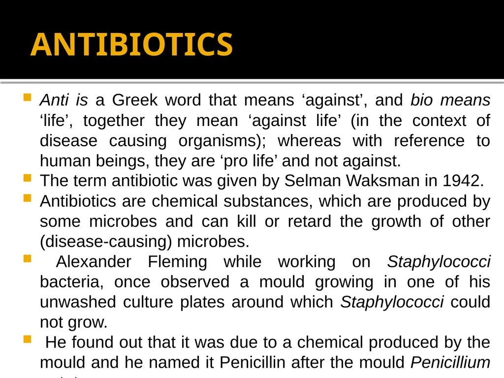 Chapter 10 Microbes in Human Welfare USEFUL - slide 23 of 66