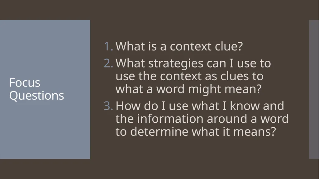 Learning New Vocabulary Unit 3 - Vocabulary Ramos - slide 3 of 15