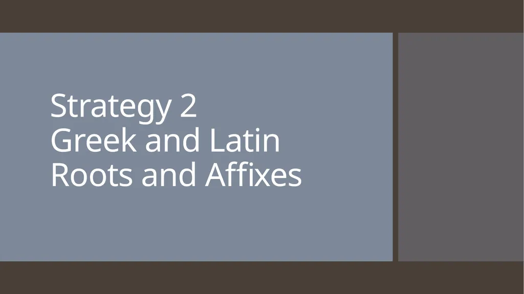Learning New Vocabulary Unit 3 - Vocabulary Ramos - slide 9 of 15