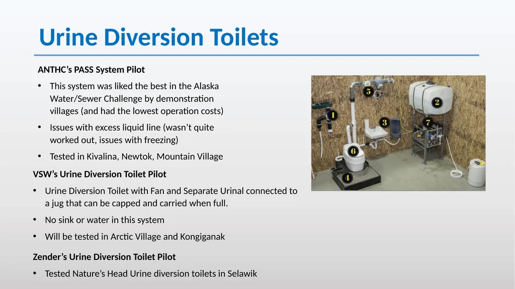 Honeybucket Overview in Rural Alaska Unserved - slide 20 of 23