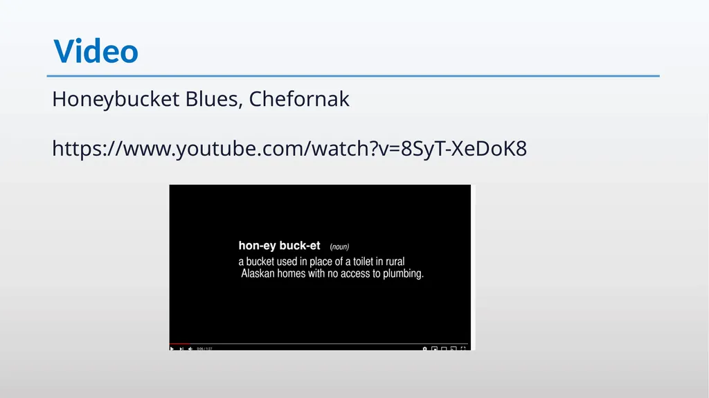 Honeybucket Overview in Rural Alaska Unserved - slide 23 of 23