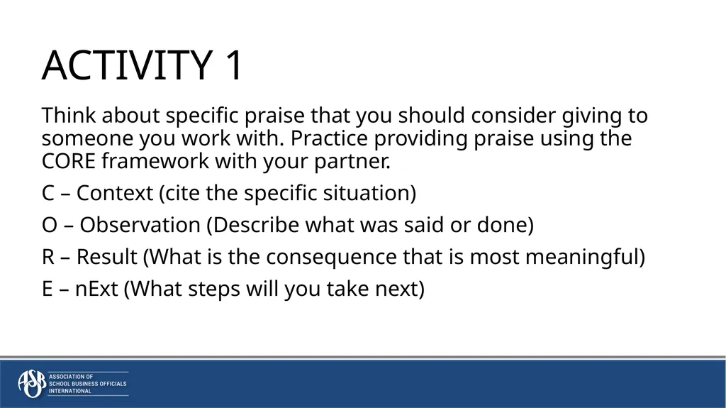 Radical Candor: Candid Conversations to build - slide 28 of 33