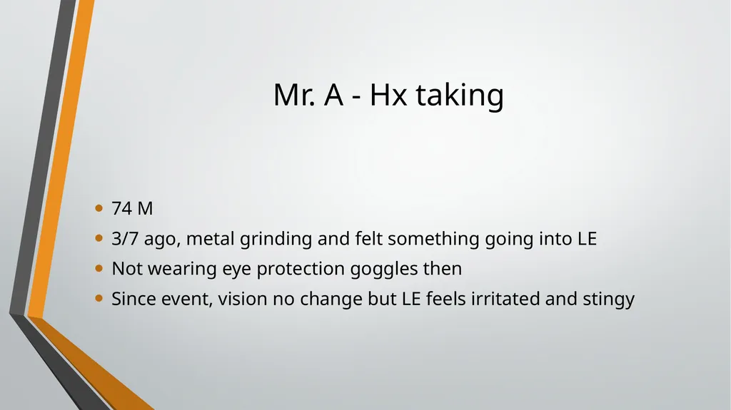 I think I have got something in my eye Foreign - slide 11 of 19