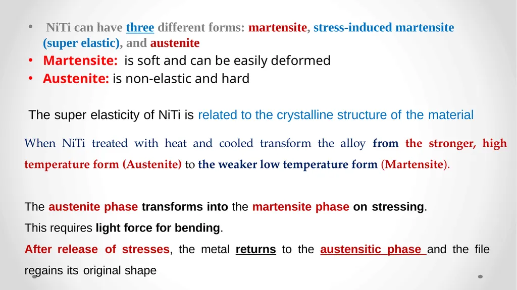 Rotary NiTi File Systems Prof. Dr. Biland MS - slide 7 of 41