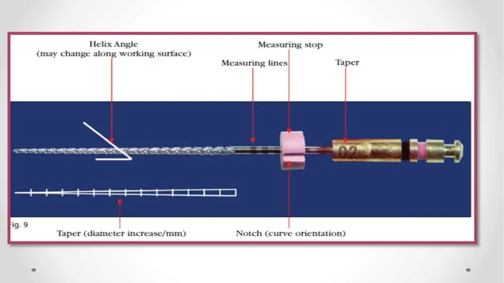 Rotary NiTi File Systems Prof. Dr. Biland MS - slide 17 of 41