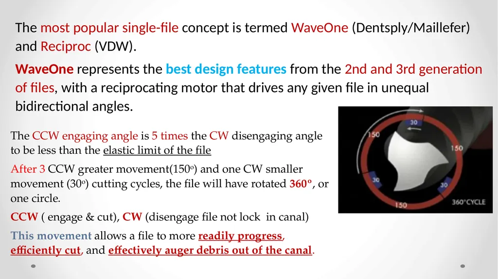Rotary NiTi File Systems Prof. Dr. Biland MS - slide 32 of 41