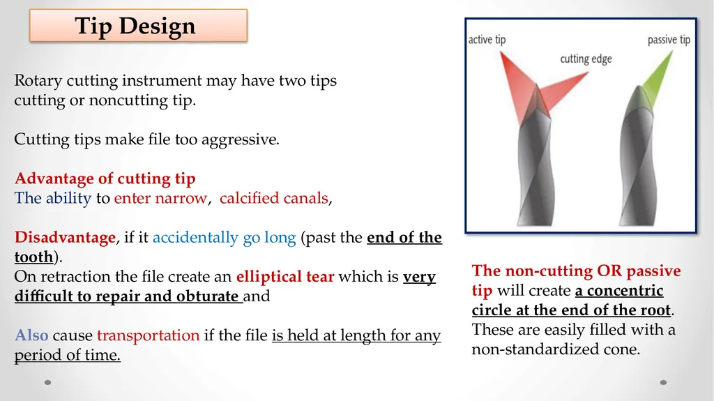 Rotary NiTi File Systems Prof. Dr. Biland MS - slide 9 of 41