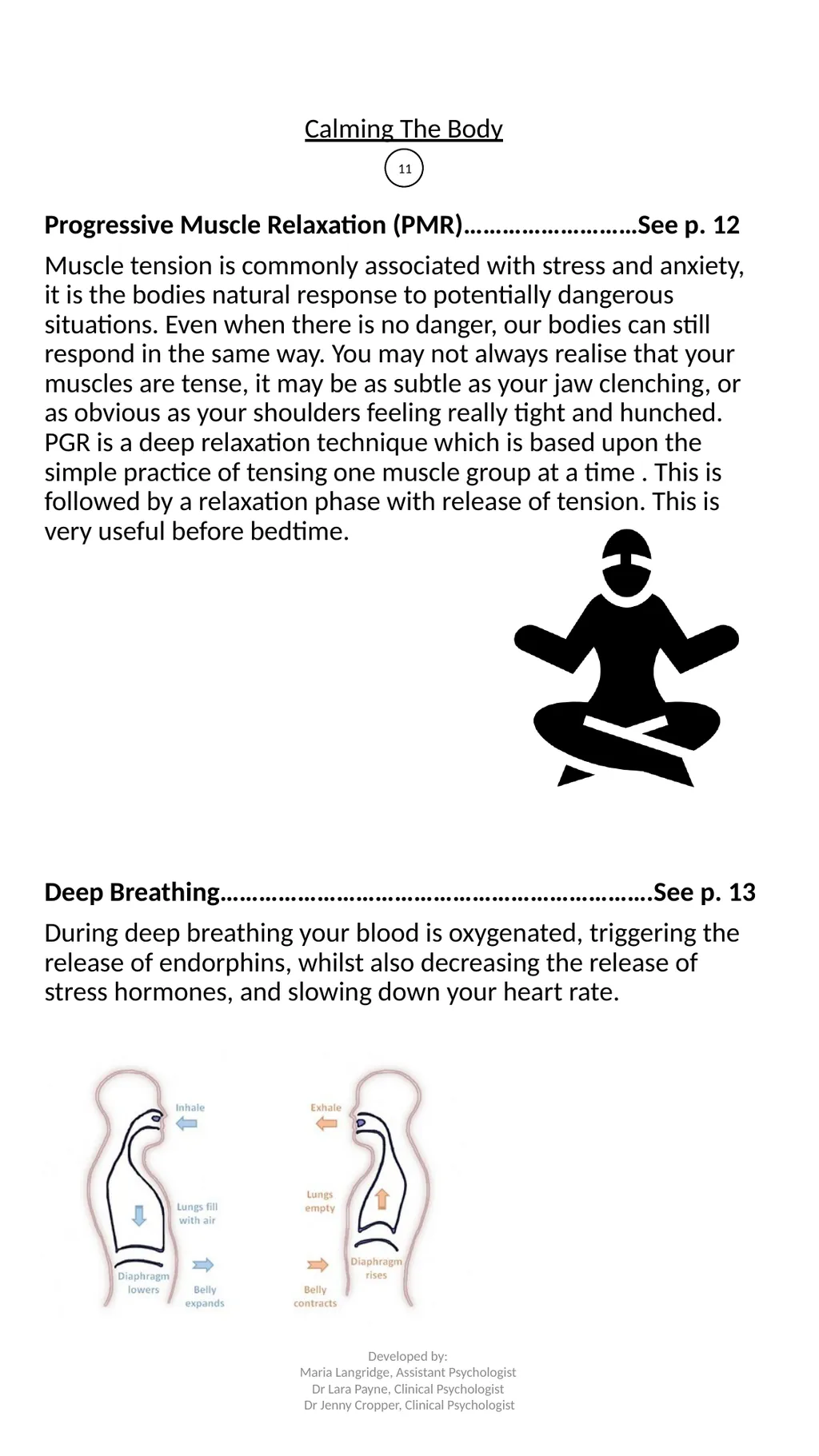 Anxiety Resource Pack Paediatric Psychology - slide 11 of 25