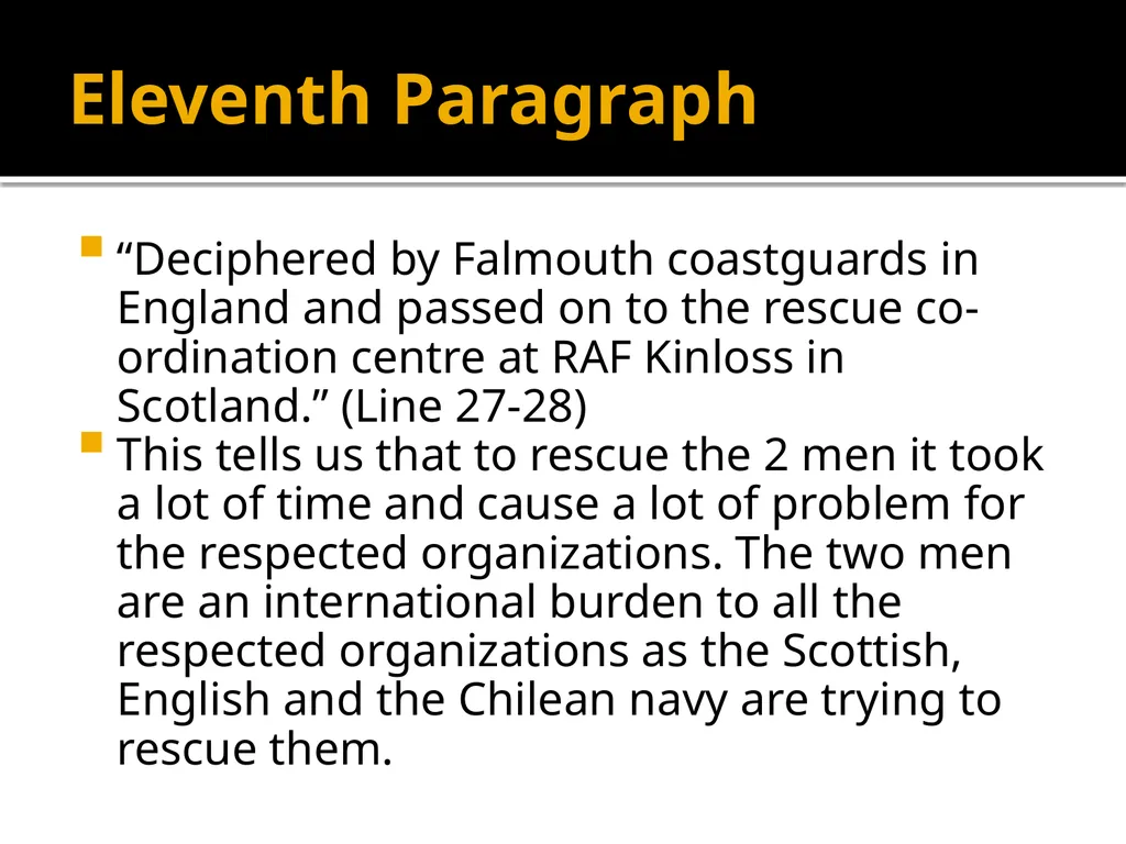 Explorers or boys messing about? Edexcel First - slide 16 of 25