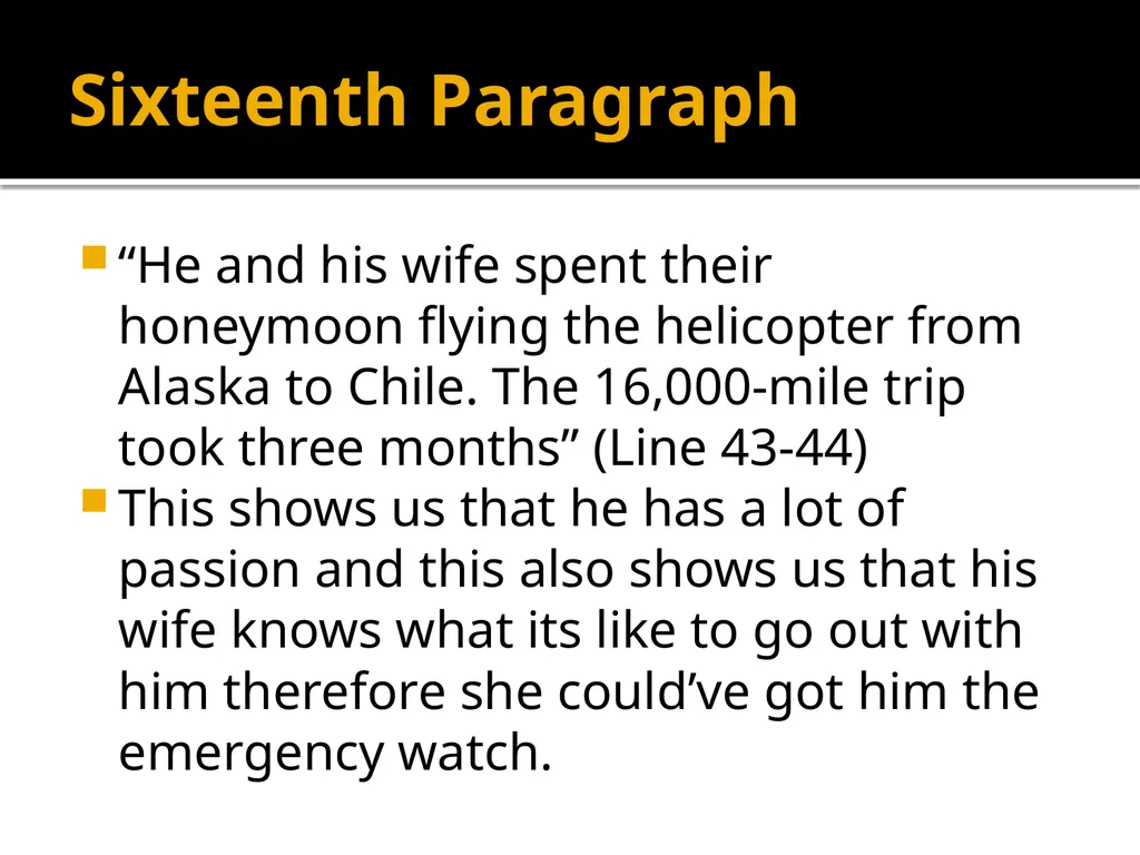 Explorers or boys messing about? Edexcel First - slide 21 of 25