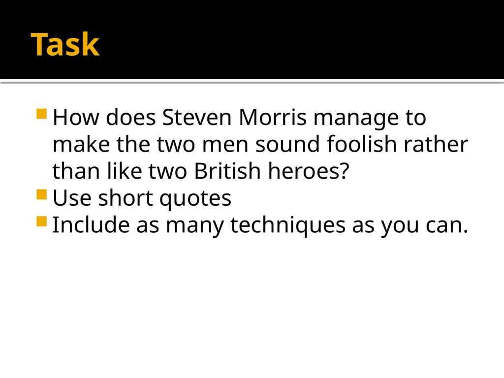 Explorers or boys messing about? Edexcel First - slide 25 of 25