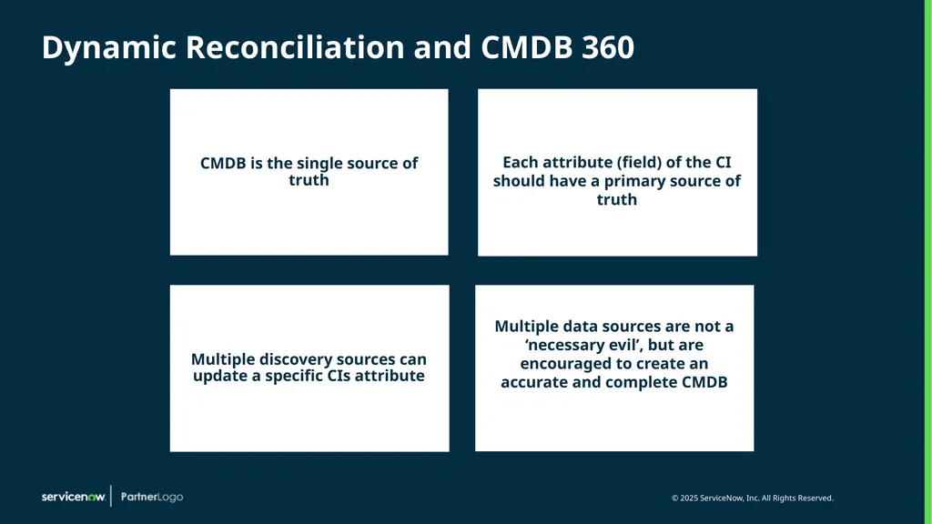 Identification and Reconciliation CMDB and IRE - slide 17 of 31