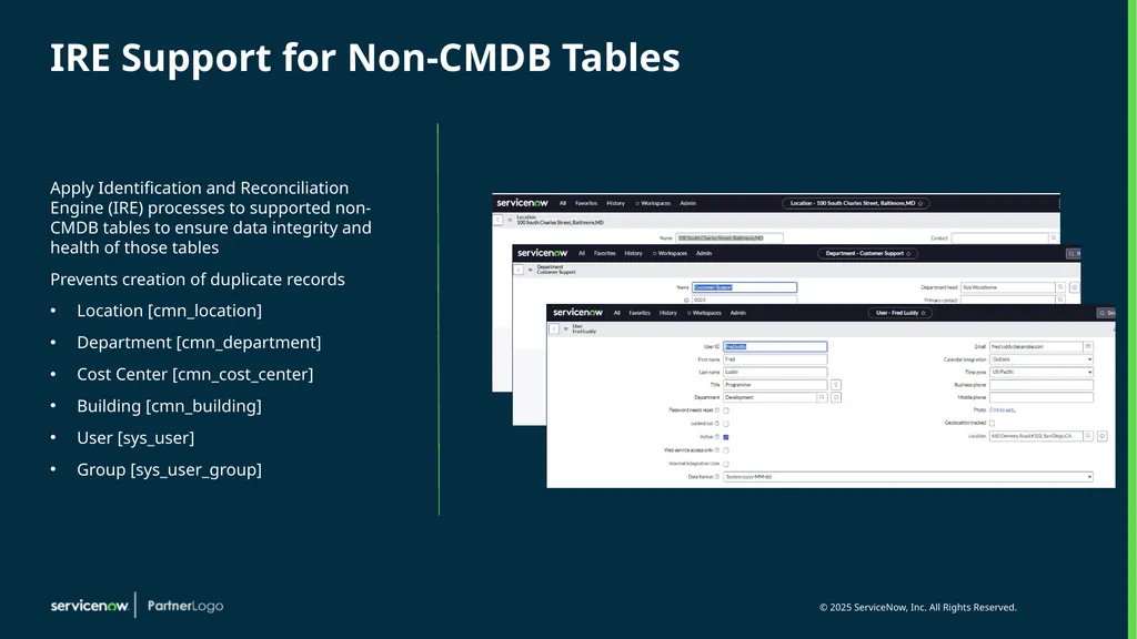 Identification and Reconciliation CMDB and IRE - slide 6 of 31
