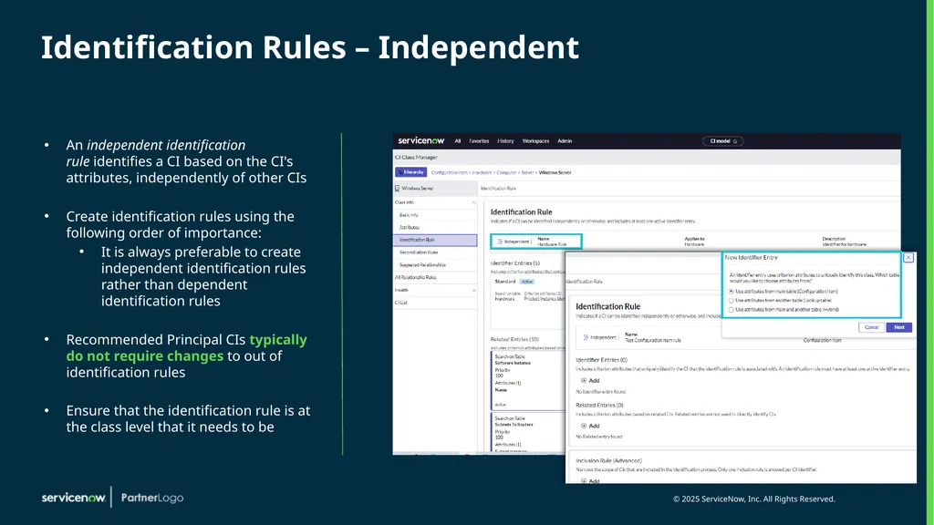 Identification and Reconciliation CMDB and IRE - slide 13 of 31