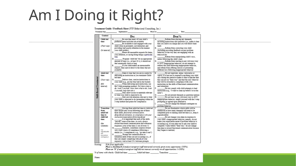 Skill-Based Treatment for Severe Problem Behavior - slide 57 of 69