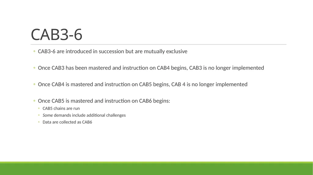 Skill-Based Treatment for Severe Problem Behavior - slide 49 of 69