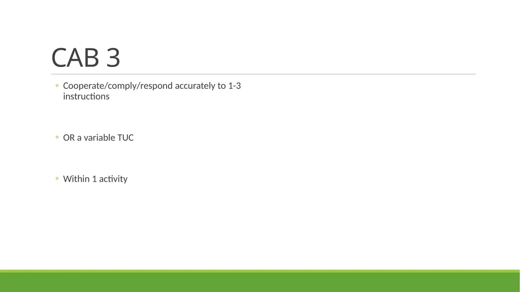 Skill-Based Treatment for Severe Problem Behavior - slide 45 of 69