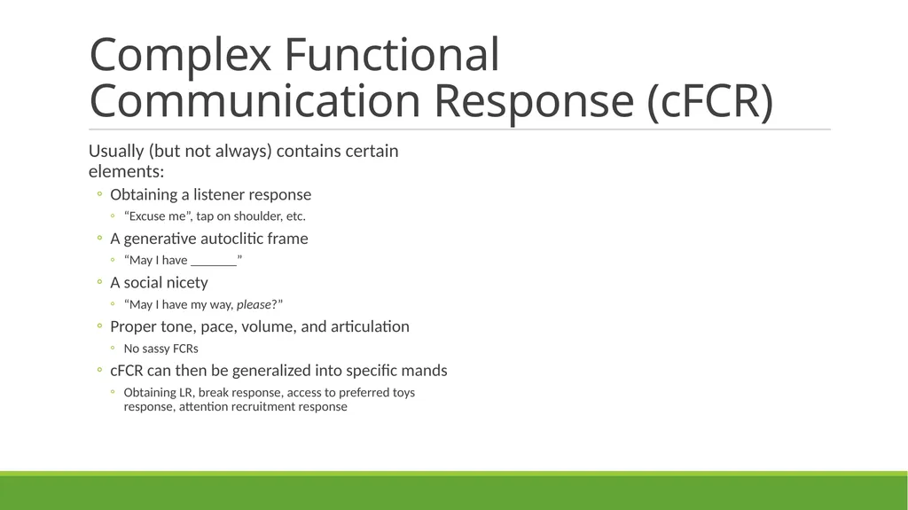 Skill-Based Treatment for Severe Problem Behavior - slide 41 of 69
