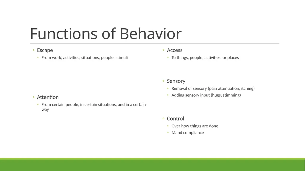 Skill-Based Treatment for Severe Problem Behavior - slide 20 of 69