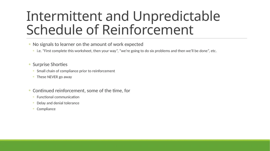 Skill-Based Treatment for Severe Problem Behavior - slide 34 of 69