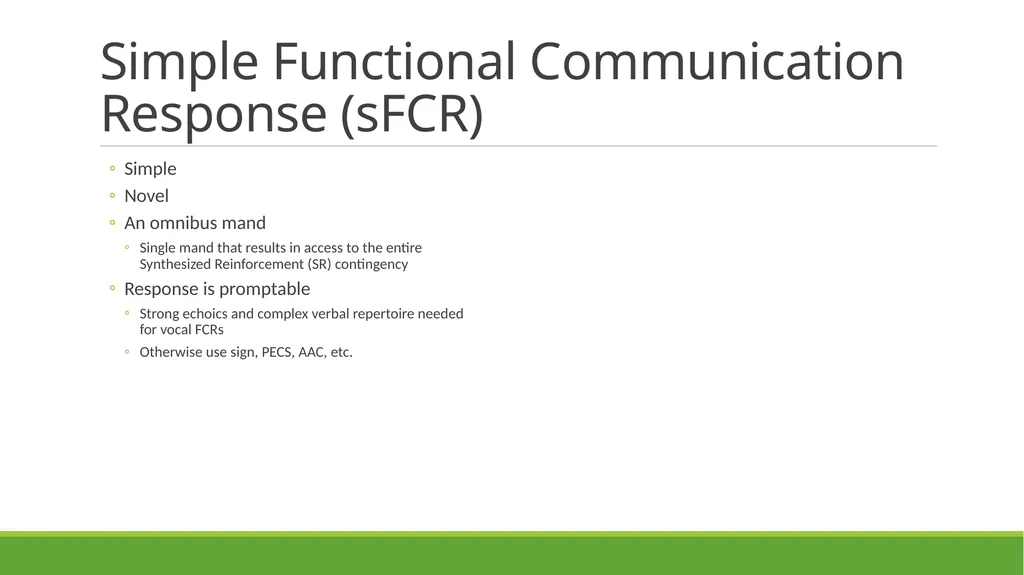 Skill-Based Treatment for Severe Problem Behavior - slide 40 of 69