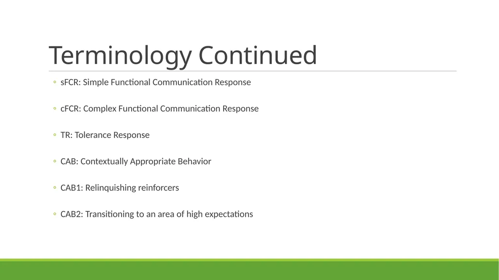 Skill-Based Treatment for Severe Problem Behavior - slide 26 of 69